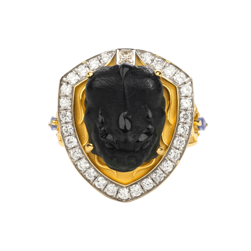 Shield Pixiu Ring