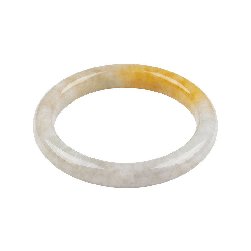 Yellow Jadeite Bangle